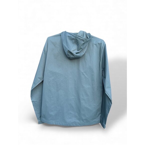 Vuori Dyer Jacket Men’s Medium Hooded Water-Resistant Zip Snap Travel Outdoor - Picture 3 of 5